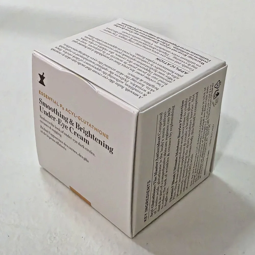 Perricone MD Smoothing & Brightening Under Eye Cream 0.5 oz Fx Acyl-Glutathione